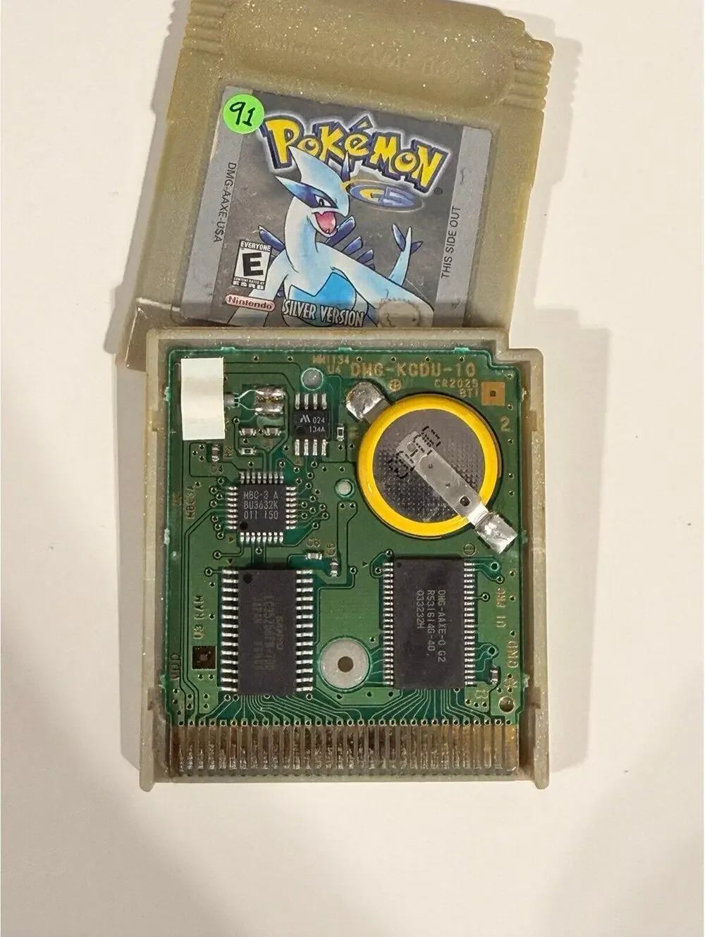 Pokémon Silver for Nintendo Gameboy Color